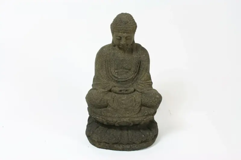 Product image 1 of the product “Seated Buddha Japan  19cm high, olive ”